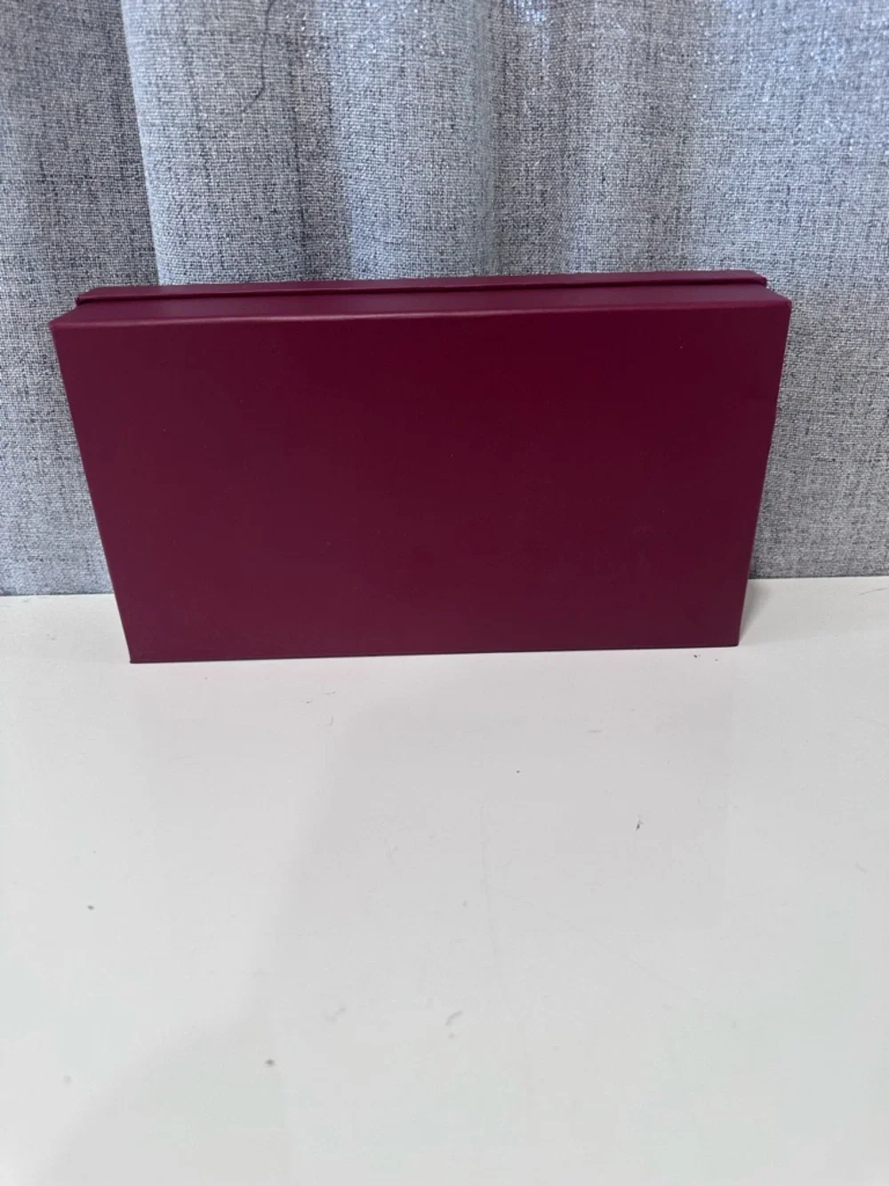Authentic Gucci burgundy empty tie box with receipt holder. - Picture 7 of 7
